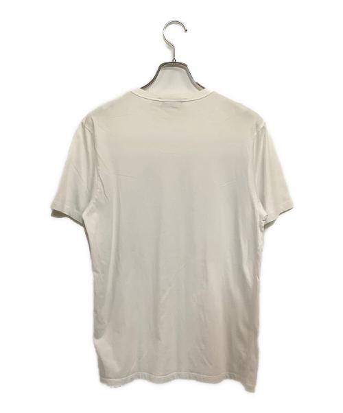 maison kitsune（メゾンキツネ）maison kitsune (メゾンキツネ) トリコロール フォックス パッチ Tシャツ ホワイト サイズ:SIZE S (FR XS)の古着・服飾アイテム