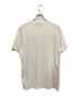 maison kitsune (メゾンキツネ) トリコロール フォックス パッチ Tシャツ ホワイト サイズ:SIZE S (FR XS)：4000円