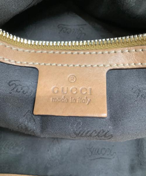 GUCCI（グッチ）GUCCI (グッチ) キャンバストートバッグ ベージュの古着・服飾アイテム