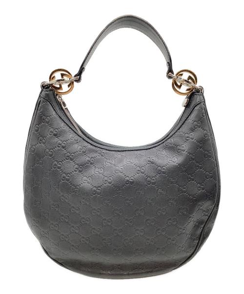 GUCCI（グッチ）GUCCI (グッチ) ワンショルダーバッグ ブラックの古着・服飾アイテム