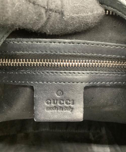 GUCCI（グッチ）GUCCI (グッチ) ワンショルダーバッグ ブラックの古着・服飾アイテム