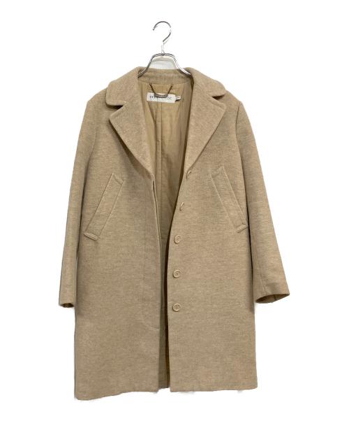 SEE BY CHLOE（シーバイクロエ）SEE BY CHLOE (シーバイクロエ) メルトンコート モカ サイズ:SIZE 38 (11号 M)の古着・服飾アイテム