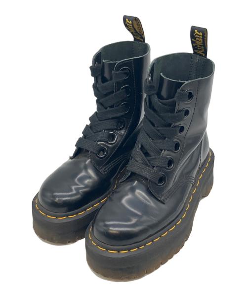 Dr.Martens（ドクターマーチン）Dr.Martens (ドクターマーチン) MOLLY 6ホールブーツ ブラック サイズ:SIZE UK3 (22cm)の古着・服飾アイテム
