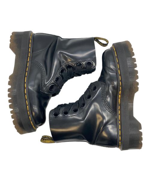 Dr.Martens（ドクターマーチン）Dr.Martens (ドクターマーチン) MOLLY 6ホールブーツ ブラック サイズ:SIZE UK3 (22cm)の古着・服飾アイテム