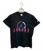 NIKE JORDANナイキ ジョーダン）の古着「90-00s グラフィックTシャツ」｜ブラック