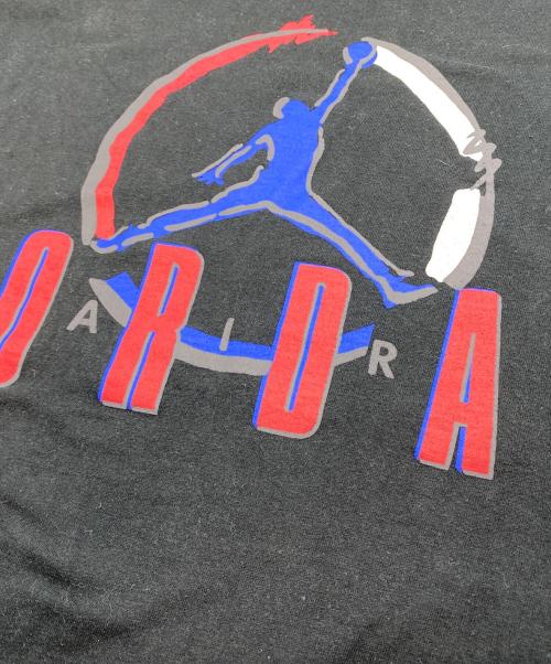 NIKE JORDAN（ナイキ ジョーダン）NIKE JORDAN (ナイキ ジョーダン) 90-00s グラフィックTシャツ ブラック サイズ:SIZE M (JP)の古着・服飾アイテム