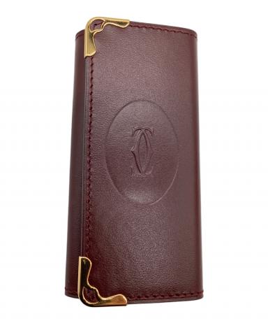 中古・古着通販】Cartier (カルティエ) 4連キーケース ボルドー