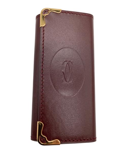 Cartier（カルティエ）Cartier (カルティエ) 4連キーケース ボルドーの古着・服飾アイテム