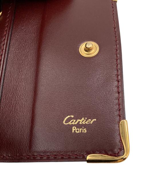 Cartier（カルティエ）Cartier (カルティエ) 4連キーケース ボルドーの古着・服飾アイテム