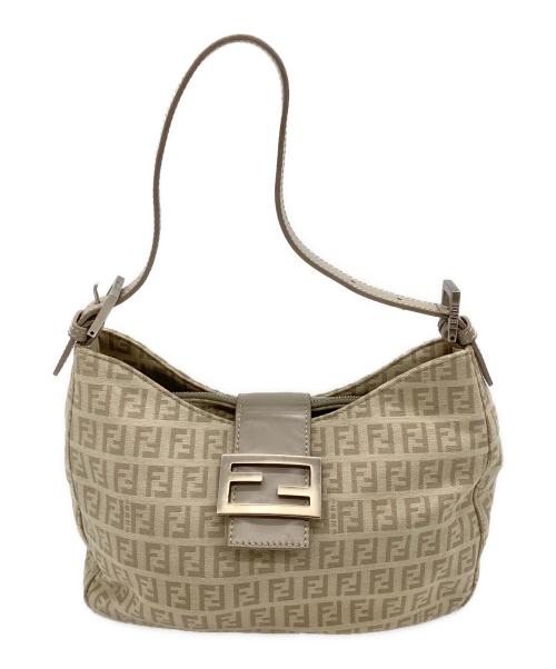 FENDI（フェンディ）FENDI (フェンディ) ショルダーバッグ ベージュの古着・服飾アイテム