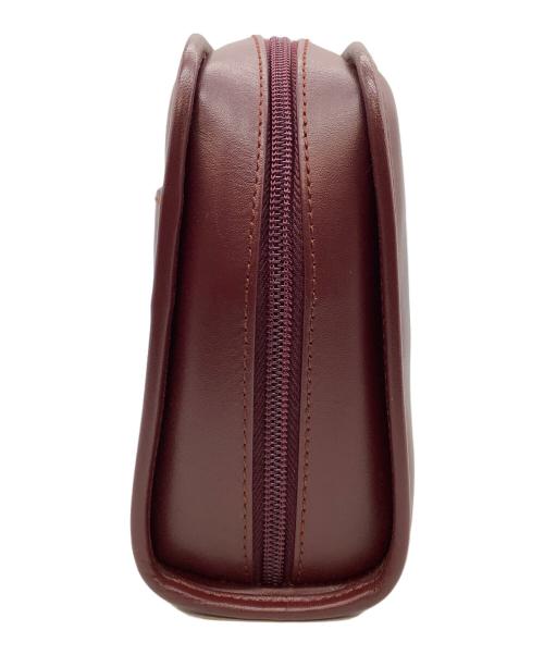 Cartier（カルティエ）Cartier (カルティエ) セカンドバッグ　マストライン ボルドーの古着・服飾アイテム