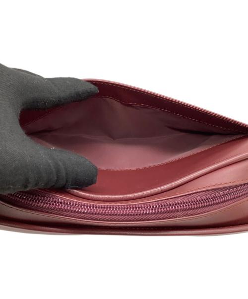 Cartier（カルティエ）Cartier (カルティエ) セカンドバッグ　マストライン ボルドーの古着・服飾アイテム
