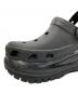 中古・古着 crocs (クロックス) メガクラッシュ ブラック サイズ:SIZE 22cm：7000円