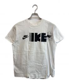 NIKE×sacai（ナイキ×サカイ）の古着「再構築Tシャツ」｜ホワイト×ブラック