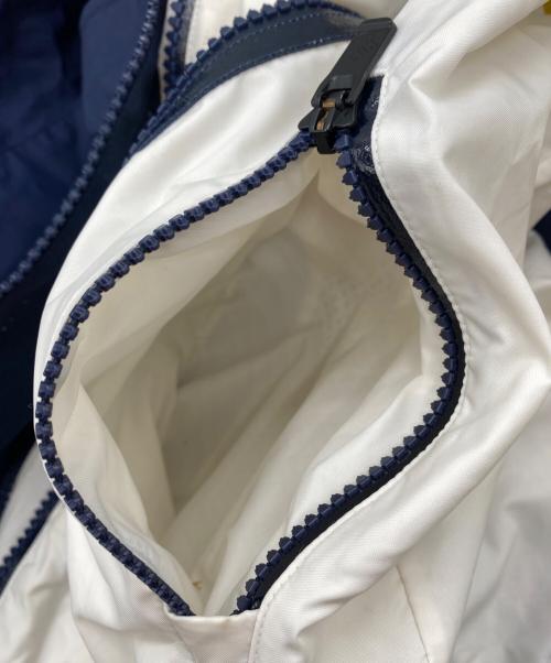 NIKE（ナイキ）NIKE (ナイキ) sacai (サカイ) Double-Zip Jacket ネイビー×ホワイト サイズ:XSの古着・服飾アイテム