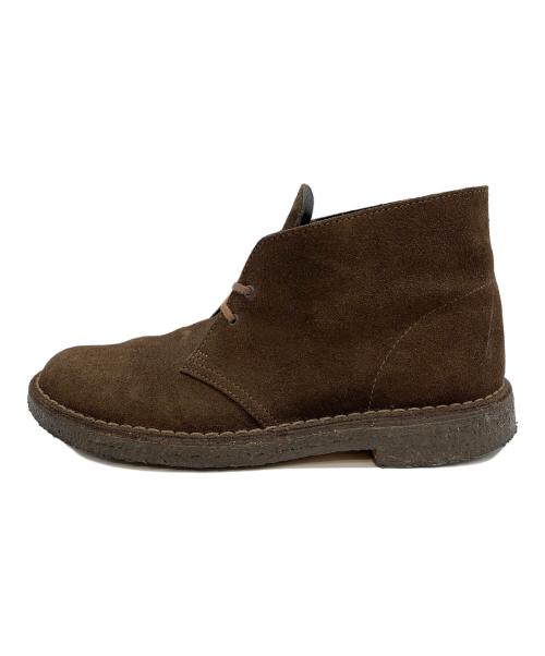 CLARKS（クラークス）CLARKS (クラークス) スエードデザートブーツ ブラウン サイズ:SIZE GB9の古着・服飾アイテム