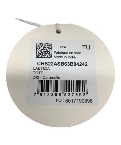 SEE BY CHLOE（シーバイクロエ）SEE BY CHLOE (シーバイクロエ) レティシアトートバッグ アイボリー×ブラウンの古着・服飾アイテム