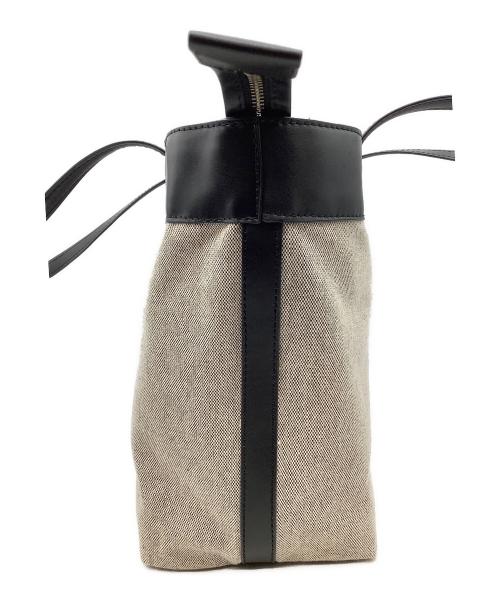 MARC JACOBS（マークジェイコブス）MARC JACOBS (マークジェイコブス) トートバッグ ブラック×ライトグレーの古着・服飾アイテム