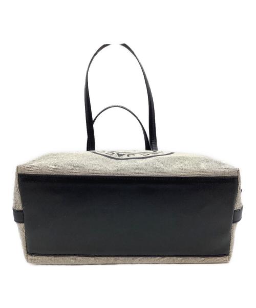 MARC JACOBS（マークジェイコブス）MARC JACOBS (マークジェイコブス) トートバッグ ブラック×ライトグレーの古着・服飾アイテム