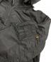 中古・古着 ALPHA INDUSTRIES (アルファインダストリーズ) HOODED RIB JACKET ブラック サイズ:SIZE L：7000円