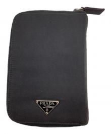 PRADA（プラダ）の古着「手帳カバー」｜ブラック
