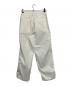 MUSE Deuxieme Classe (ミューズ ドゥーズィエム クラス) ミリタリーカーゴパンツ ホワイト サイズ:SIZE 36 (S) 未使用品：12000円