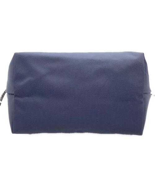 LONGCHAMP（ロンシャン）LONGCHAMP (ロンシャン) エナジートップハンドバッグ ブラック×ネイビーの古着・服飾アイテム