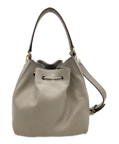 FURLA（フルラ）FURLA (フルラ) 2WAYバッグ　アテナ ライトグレーの古着・服飾アイテム