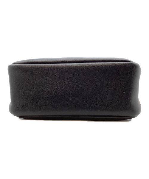 Samantha Thavasa（サマンサタバサ）Samantha Thavasa (サマンサタバサ) タックデザインミニショルダーバッグ ブラックの古着・服飾アイテム