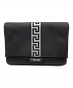 VERSACEヴェルサーチェ）の古着「携帯ポーチ」｜ブラック