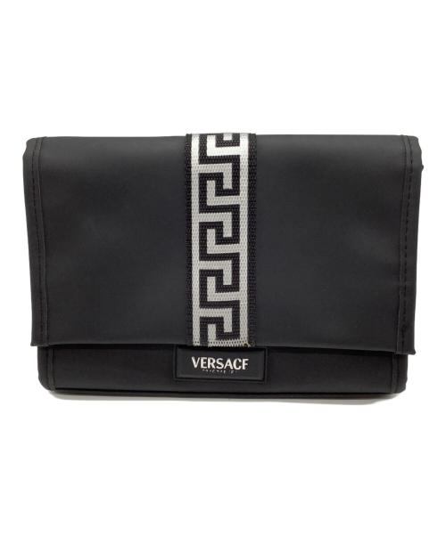 VERSACE（ヴェルサーチェ）VERSACE (ヴェルサーチェ) 携帯ポーチ ブラックの古着・服飾アイテム