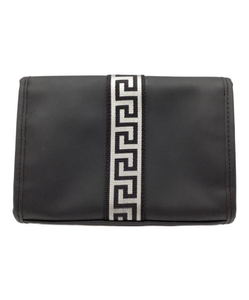 VERSACE（ヴェルサーチェ）VERSACE (ヴェルサーチェ) 携帯ポーチ ブラックの古着・服飾アイテム