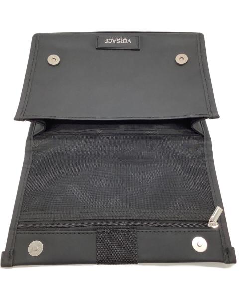 VERSACE（ヴェルサーチェ）VERSACE (ヴェルサーチェ) 携帯ポーチ ブラックの古着・服飾アイテム