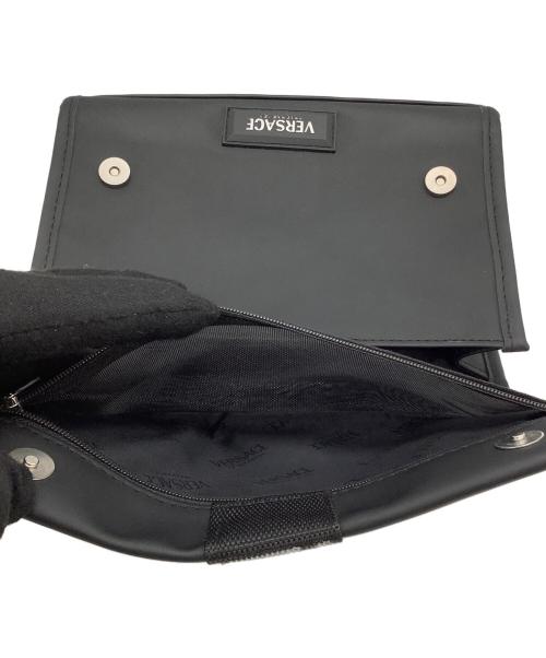 VERSACE（ヴェルサーチェ）VERSACE (ヴェルサーチェ) 携帯ポーチ ブラックの古着・服飾アイテム
