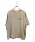 maison kitsune（メゾンキツネ）の古着「24SS BOLD FOX HEAD PATCH OVERSIZE TEE-SHIRT」｜ベージュ