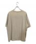 maison kitsune (メゾンキツネ) 24SS BOLD FOX HEAD PATCH OVERSIZE TEE-SHIRT ベージュ サイズ:SIZE M (FR S)：8000円