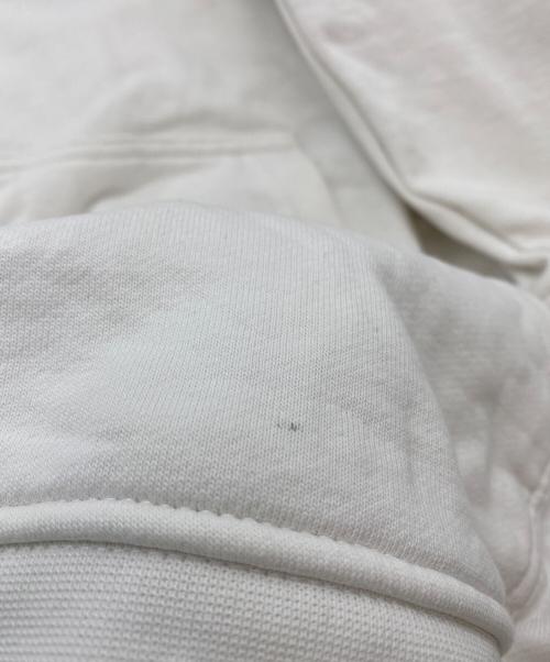 Maison Margiela（メゾンマルジェラ）Maison Margiela (メゾンマルジェラ) リフレクターロゴフーディ ホワイト サイズ:SIZE FR Mの古着・服飾アイテム