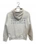 Maison Margiela (メゾンマルジェラ) リフレクターロゴフーディ ホワイト サイズ:SIZE FR M：20000円