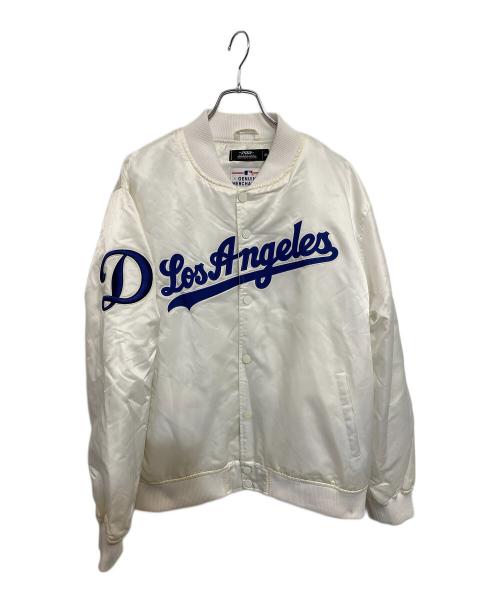 PRO STANDARD（プロスタンダード）PRO STANDARD (プロスタンダード) MLB (エムエルビー) スタジャン ホワイト サイズ:2XLの古着・服飾アイテム