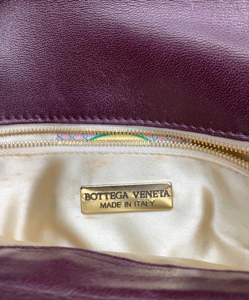 BOTTEGA VENETA（ボッテガベネタ）BOTTEGA VENETA (ボッテガベネタ) ショルダーバッグ ワインレッドの古着・服飾アイテム