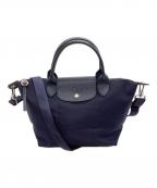 LONGCHAMPロンシャン）の古着「ショルダーバッグ」｜ネイビー