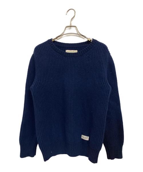 WACKO MARIA（ワコマリア）WACKO MARIA (ワコマリア) THE GUILTY PARTIES クルーネックセーター ネイビー サイズ:SIZE Mの古着・服飾アイテム