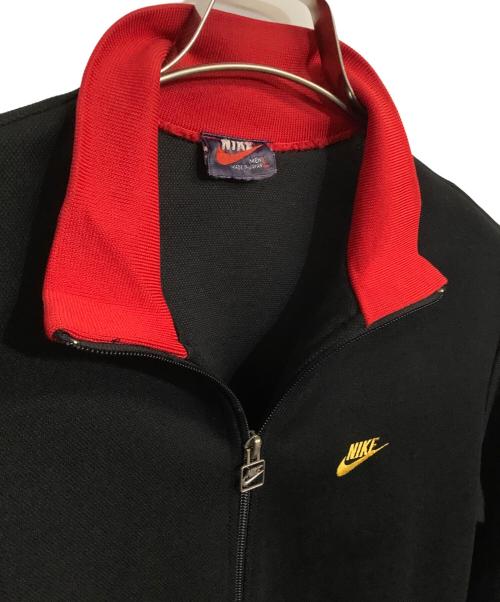 NIKE（ナイキ）NIKE (ナイキ) 80'sトラックジャケット ブラック×レッド サイズ:SIZE Lの古着・服飾アイテム
