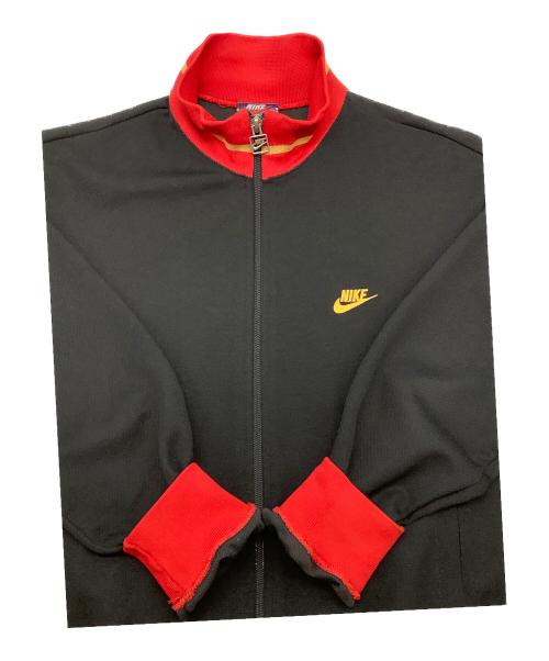 NIKE（ナイキ）NIKE (ナイキ) 80'sトラックジャケット ブラック×レッド サイズ:SIZE Lの古着・服飾アイテム