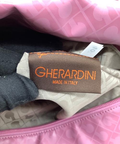 GHERARDINI（ゲラルディーニ）GHERARDINI (ゲラルディーニ) ハンドバッグ ピンクの古着・服飾アイテム