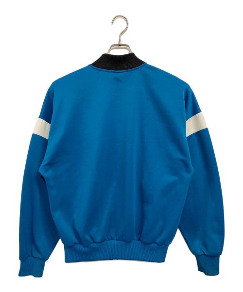 adidas（アディダス）adidas (アディダス) 80's ジャージトップ ブラック×ブルー サイズ:不明の古着・服飾アイテム
