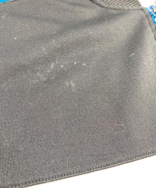 adidas（アディダス）adidas (アディダス) 80's ジャージトップ ブラック×ブルー サイズ:不明の古着・服飾アイテム