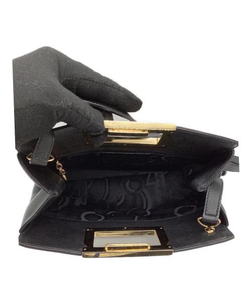 Salvatore Ferragamo（サルヴァトーレ フェラガモ）Salvatore Ferragamo (サルヴァトーレ フェラガモ) ショルダーバッグ ブラックの古着・服飾アイテム