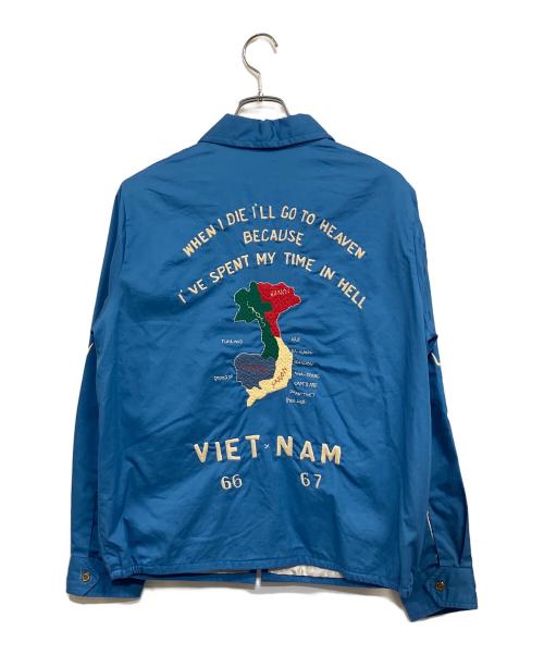 TAILOR TOYO（テーラー東洋）TAILOR TOYO (テーラー東洋) Mid 1960s Style Cotton Vietnam Jacket ブルー サイズ:SIZE Sの古着・服飾アイテム