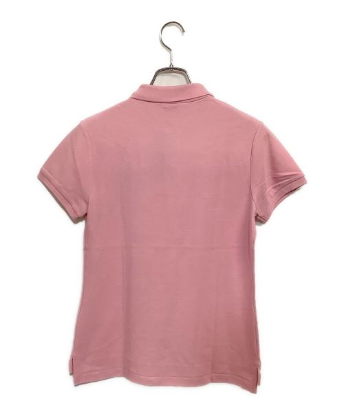 POLO RALPH LAUREN（ポロ・ラルフローレン）POLO RALPH LAUREN (ポロ・ラルフローレン) ポロシャツ ピンク×ネイビーポニー サイズ:SIZE L (US M) 未使用品の古着・服飾アイテム